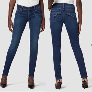 Hudson Collin Mid Rise Skinny‎ Jeans